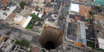 sinkholes