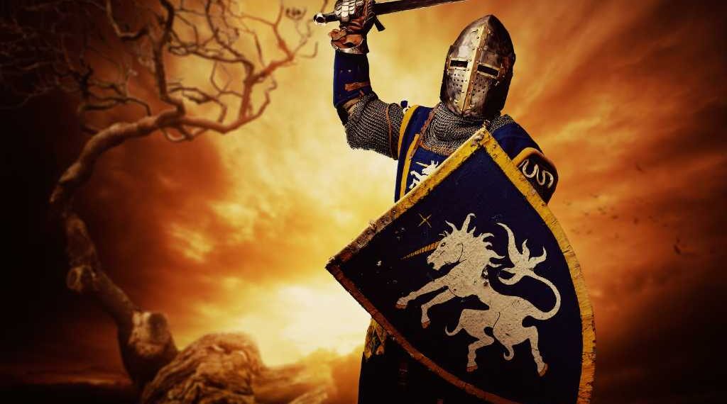 The Crusader knights